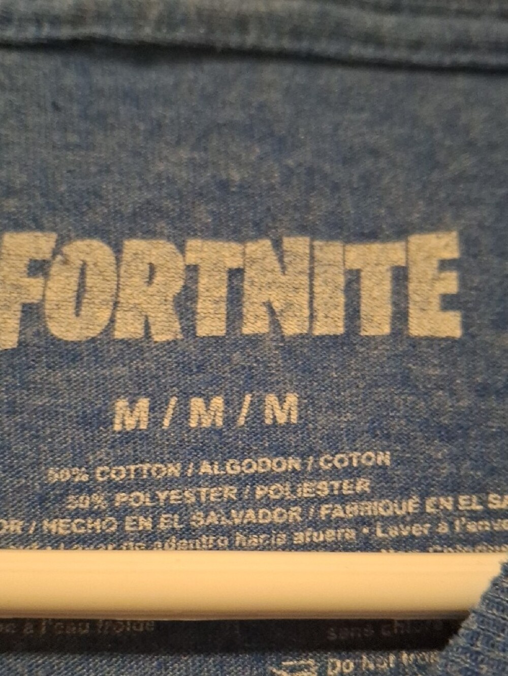 Fortnite Boys' Blue 'Squad Up' Short Sleeve Graphic Tee - Picture 2 of 3